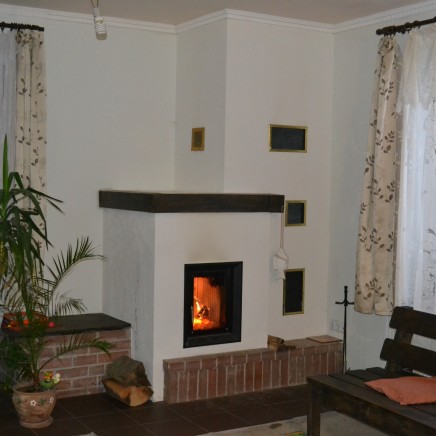 2 - Fireplaces which store heat